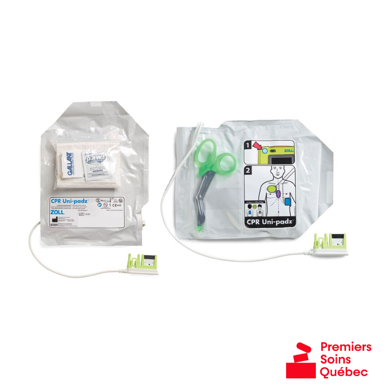 Électrodes universelles ZOLL CPR Uni-Padz III