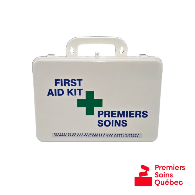 Coffret en plastique vide pour trousse de premiers soins