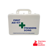 Coffret en plastique vide pour trousse de premiers soins