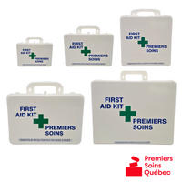 Coffret en plastique vide pour trousse de premiers soins