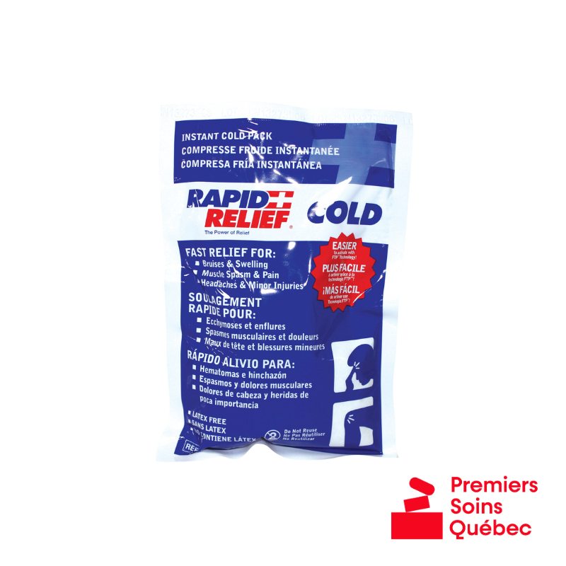 Compresse froide instantanée