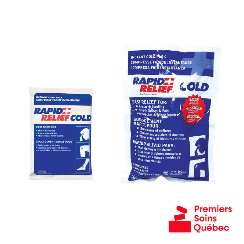 Compresse froide instantanée