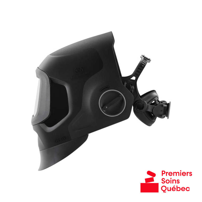 Masque de soudage noir à devant fixe SpeedglasMC G5-03 Pro