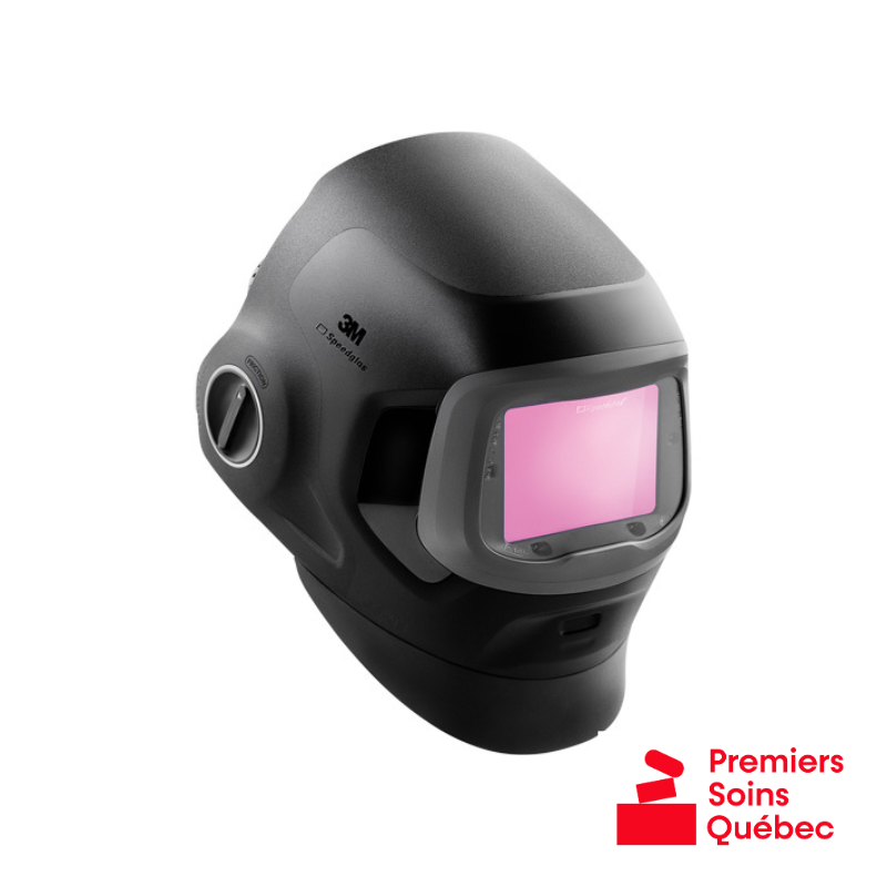 Masque de soudage noir à devant fixe SpeedglasMC G5-03 Pro