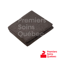 Couverture polyvalente gris multi-fibres