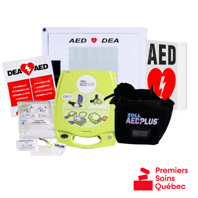 Ensemble de défibrillation Zoll AED Plus