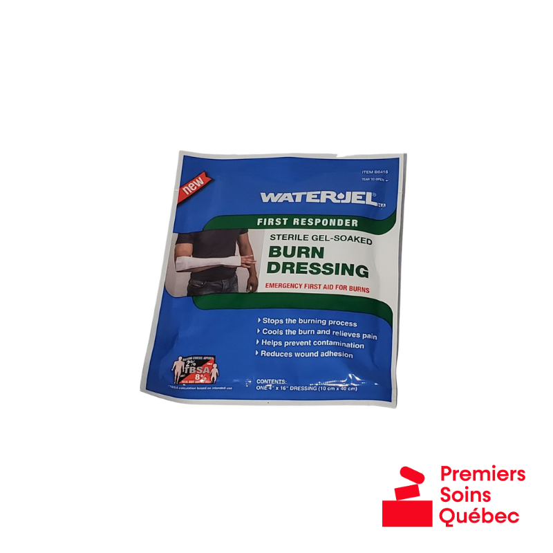 Pansement pour brûlure