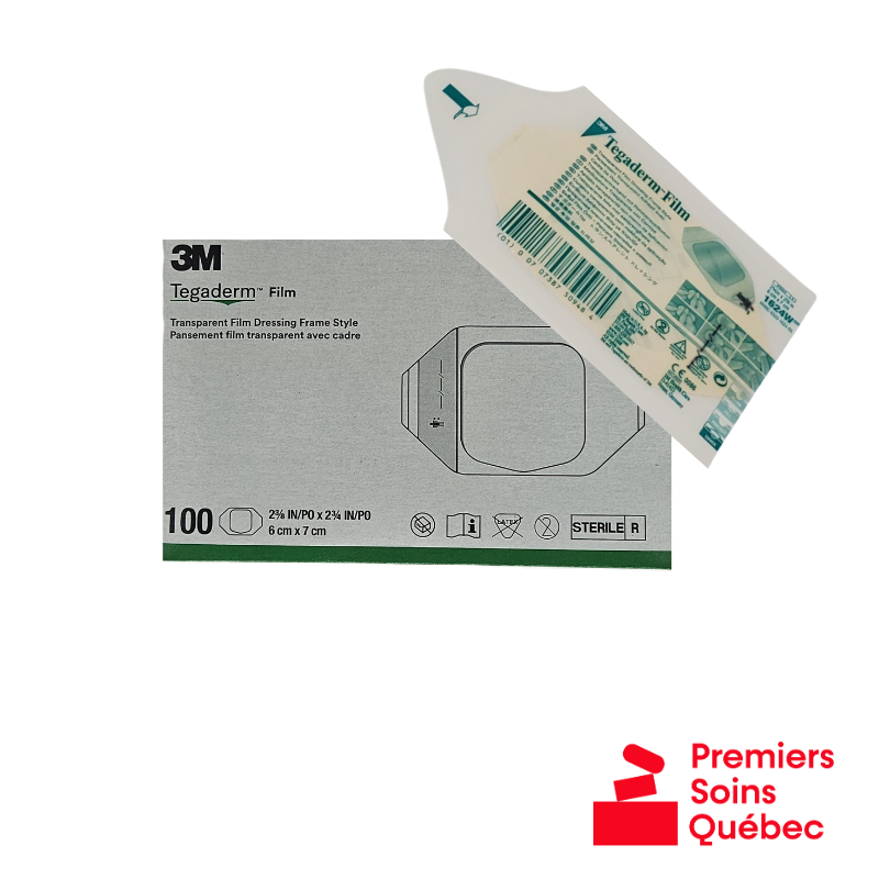 Pansement film transparent stérile