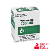 Gel de premiers soins pour brûlures
