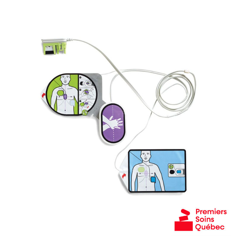 Électrodes universelles ZOLL CPR Uni-Padz III