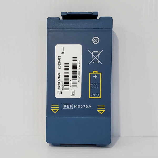 Batterie défibrillateur-Philips-recto